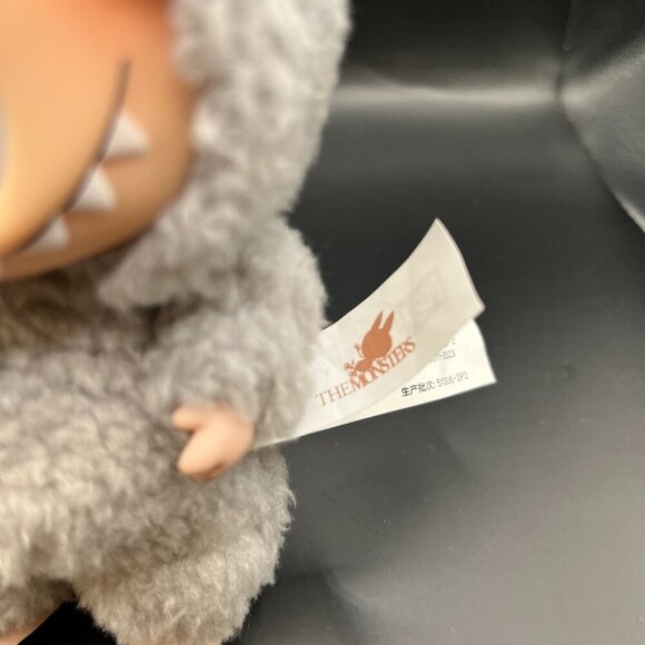 Pop Mart Labubu "Exciting Macaron" Sesame Bean with Box & Authentication Card - Picture 8 of 11